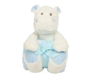 MUMBLES MM606 - Peluche hippopotame et couverture