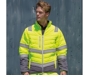 RESULT RS325 - Veste matelassée haute visibilité